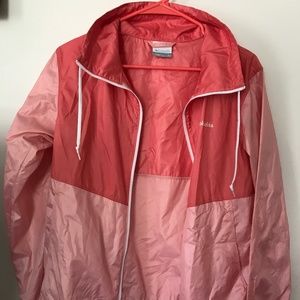 Color Block Columbia Windbreaker